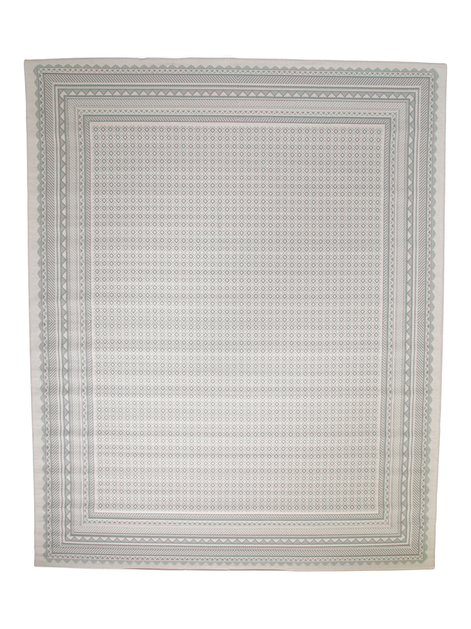 Made In Turkey 8x10 Diamond Pattern Indoor Outdoor Area Rug | TJ Maxx