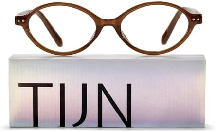 TIJN Olisa Blue Light Blocking Glasses for Women Men,Oval Glasses Frame Bluelight Glasses for Gam... | Amazon (US)