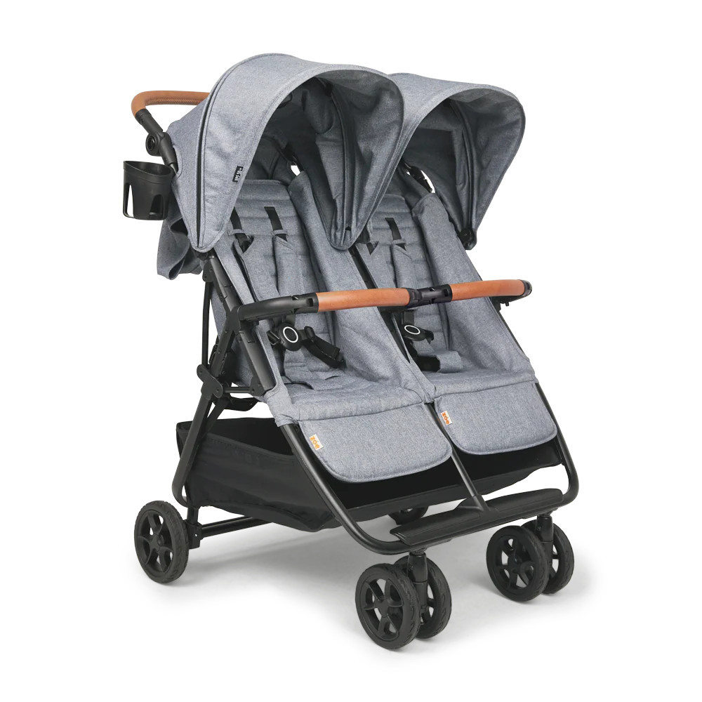 The Twinᵛ² - Grey | Zoe Baby Products