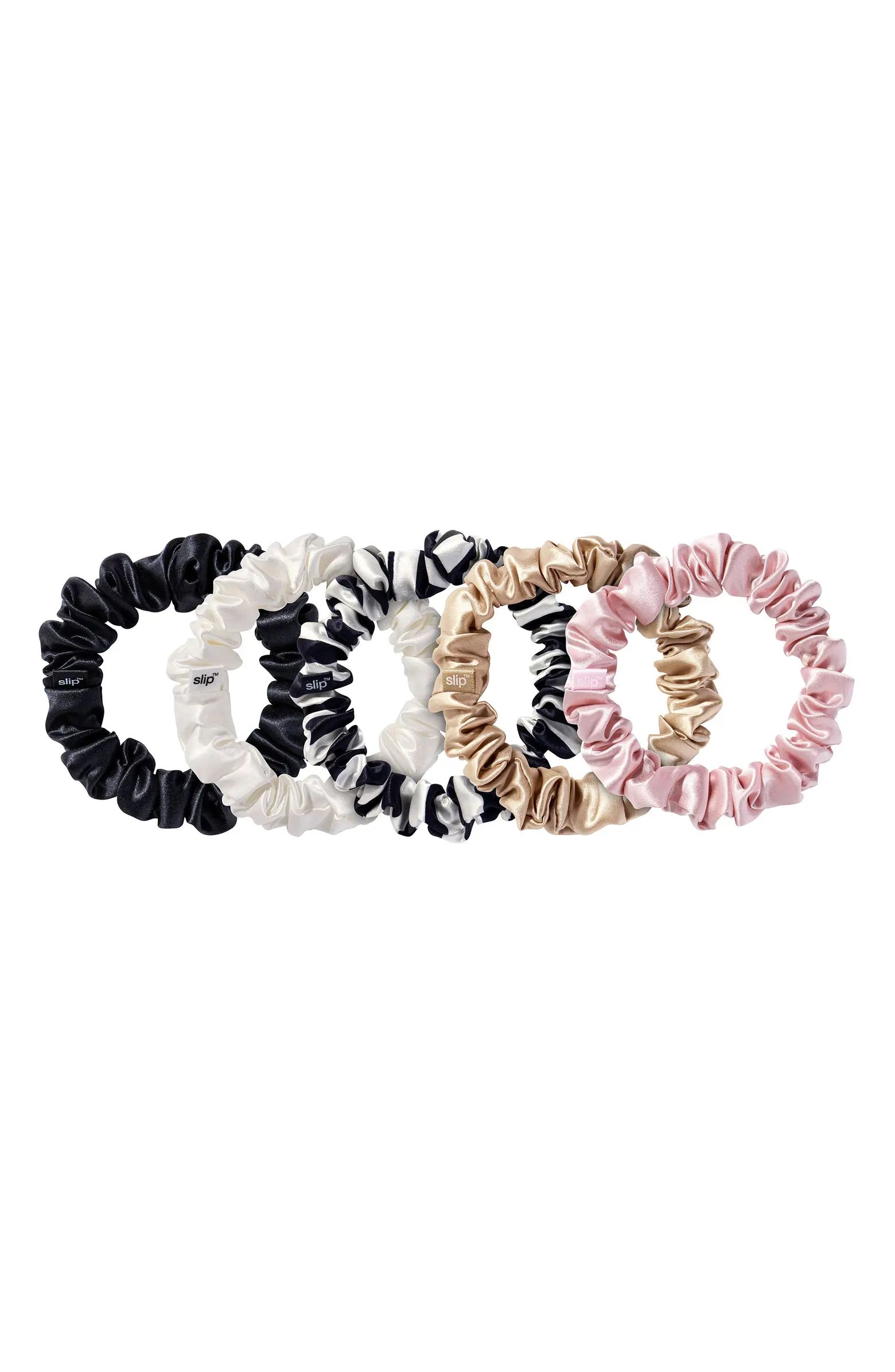 Pure Silk 5-Pack Midi Scrunchies | Nordstrom