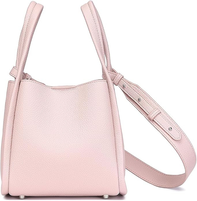 PU Leather Tote Bag Slouchy Handbag with Zipper Stylish for Women's | Amazon (US)