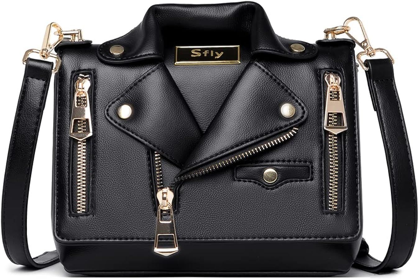 Sfly Women Satchel Chain Strap Shoulder Bag Leather Crossbody Handbags Ladies Evening Clutch Purs... | Amazon (US)