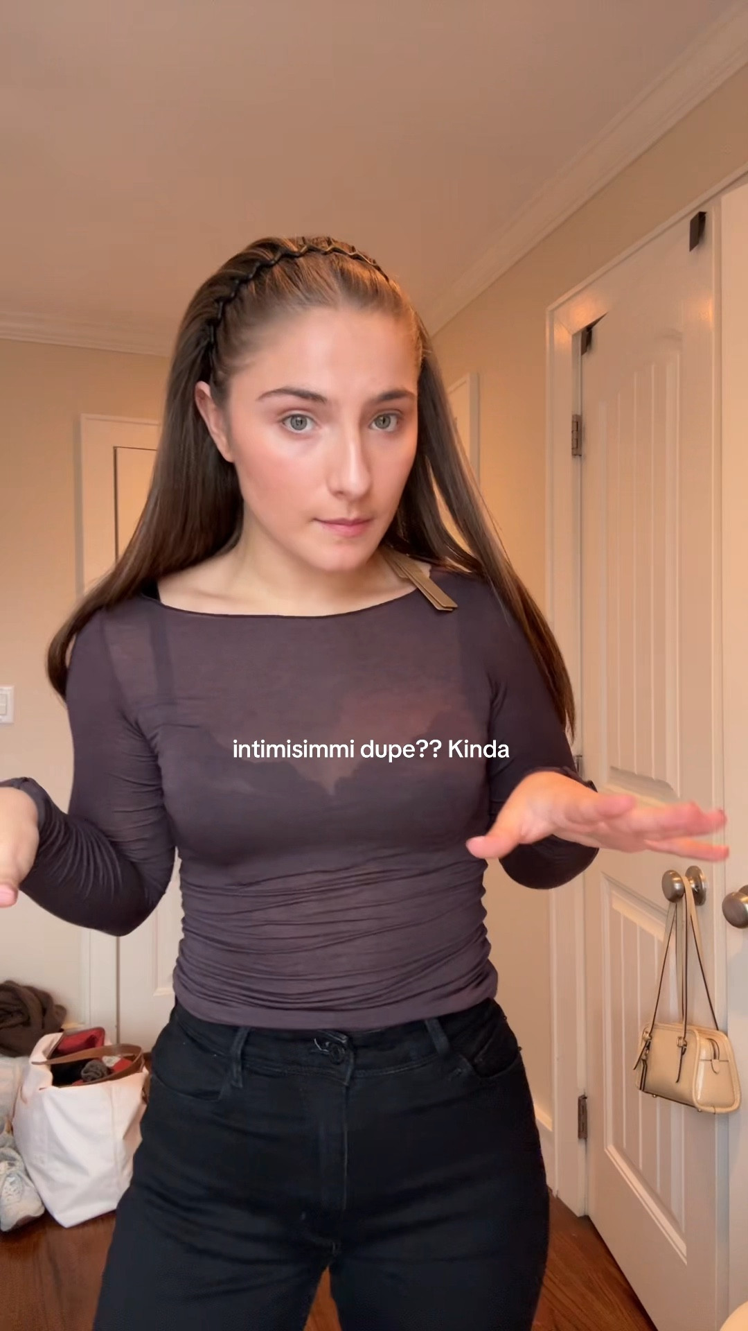love this sheer brown 🤎🤎🤎