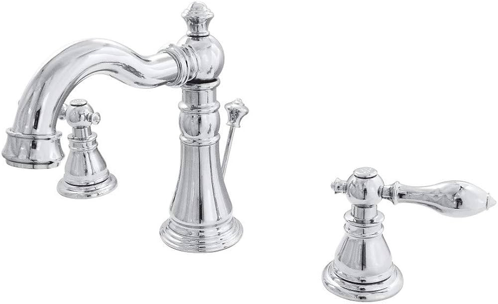 Kingston Brass FSC1971ACL American Classic Widespread Lavatory Faucet, 5-5/16" Spout Reach, Polis... | Amazon (US)