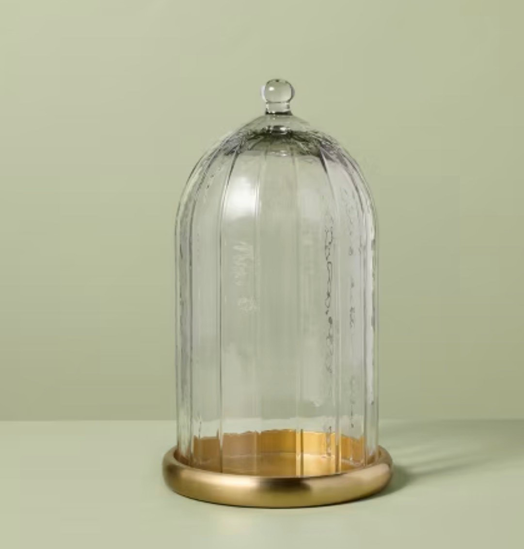11" Brass and Glass Faceted Cloche - Hearth & Hand™ with Magnolia

#LTKdayinmylife #LTKSeasonal #LTKHome