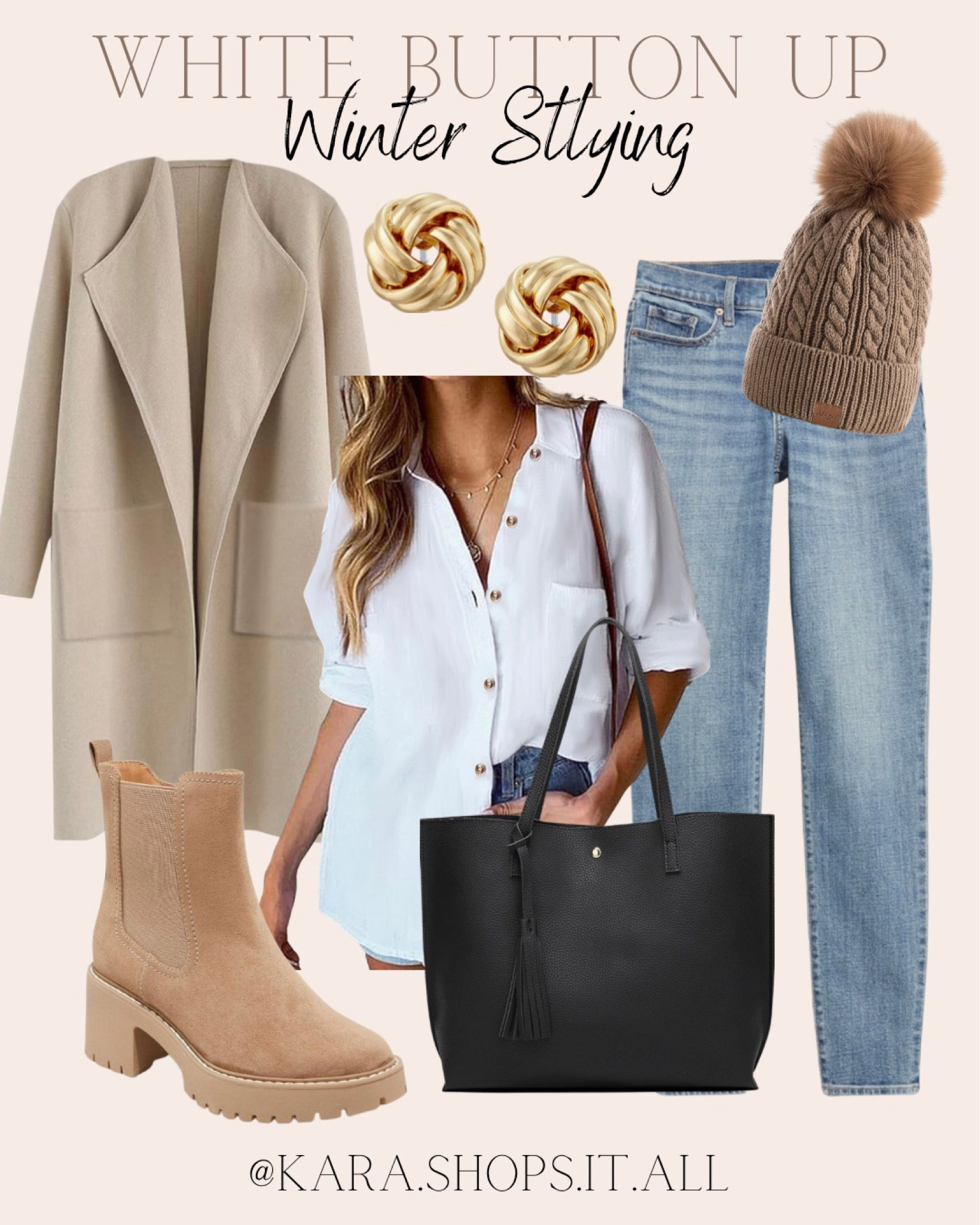 White button up winter style! 

#LTKFind #LTKsalealert #LTKSeasonal
