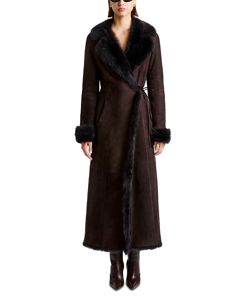 Nour Hammour Joni Shearling Coat | Bloomingdale's (US)