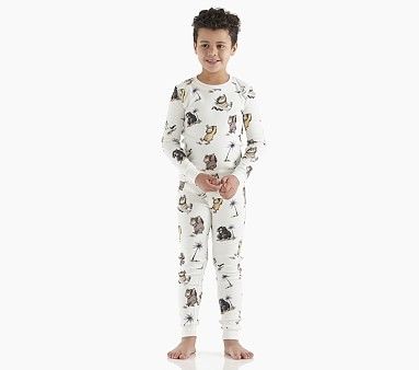 Where The Wild Things Are  Organic Pajama Set | Pottery Barn Kids