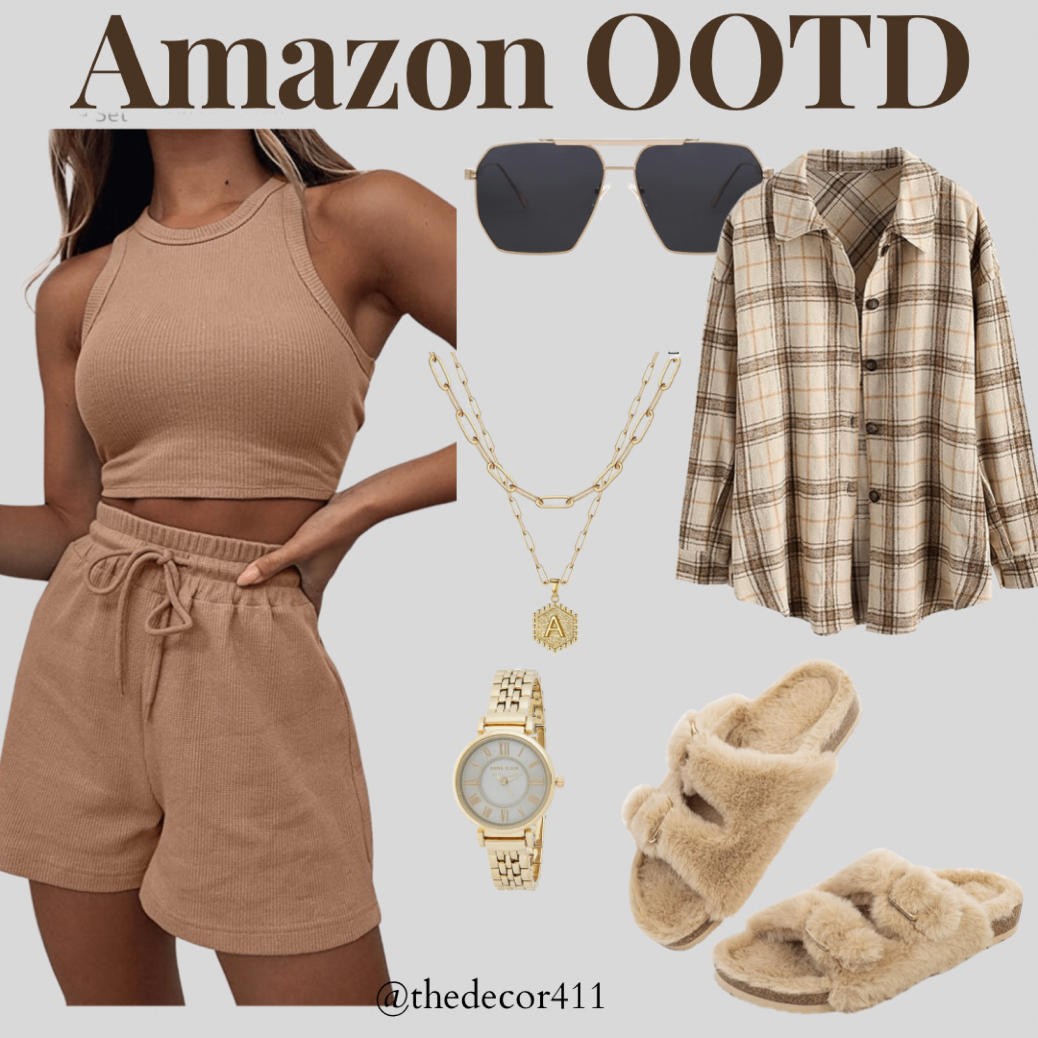Amazon ootd
travel outfit, two piece lounge wear, lounge set, comfy outfit, sunglasses, ball cap, uggs, ugg house shoes, gold necklace, gold watch, belt bag, amazon lounge set, fall lounge wear, fuzzy slippers, plaid shirt, flannel shirt 

#LTKunder50 #LTKtravel #LTKSeasonal