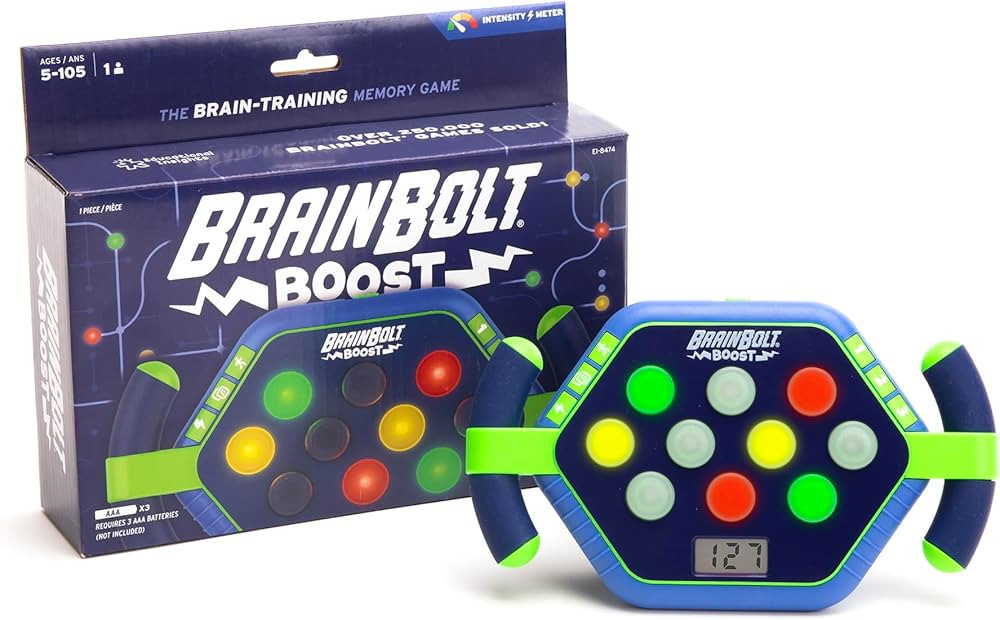 Educational Insights BrainBolt® Boost - Memory Brain Game, Includes 3 Game Modes, For 1 Player, ... | Amazon (US)