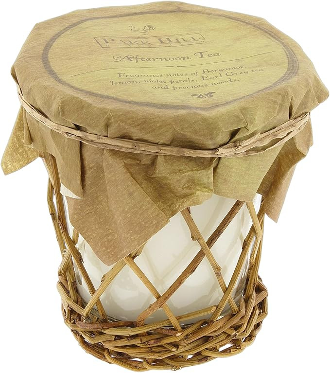 Park Hill Scented Candle ('Afternoon Tea' Notes of Bergamot, Lemon, Violet Petals, Earl Grey Tea) | Amazon (US)