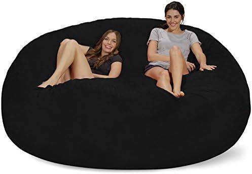 Chill Sack Bean Bag Chair: Giant 8' Memory Foam Furniture Bean Bag - Big Sofa with Soft Micro Fib... | Amazon (US)