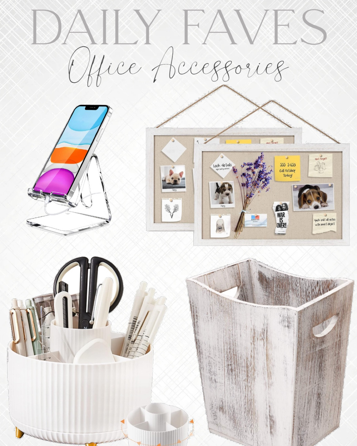 My favorite office accessories!

#LTKhome