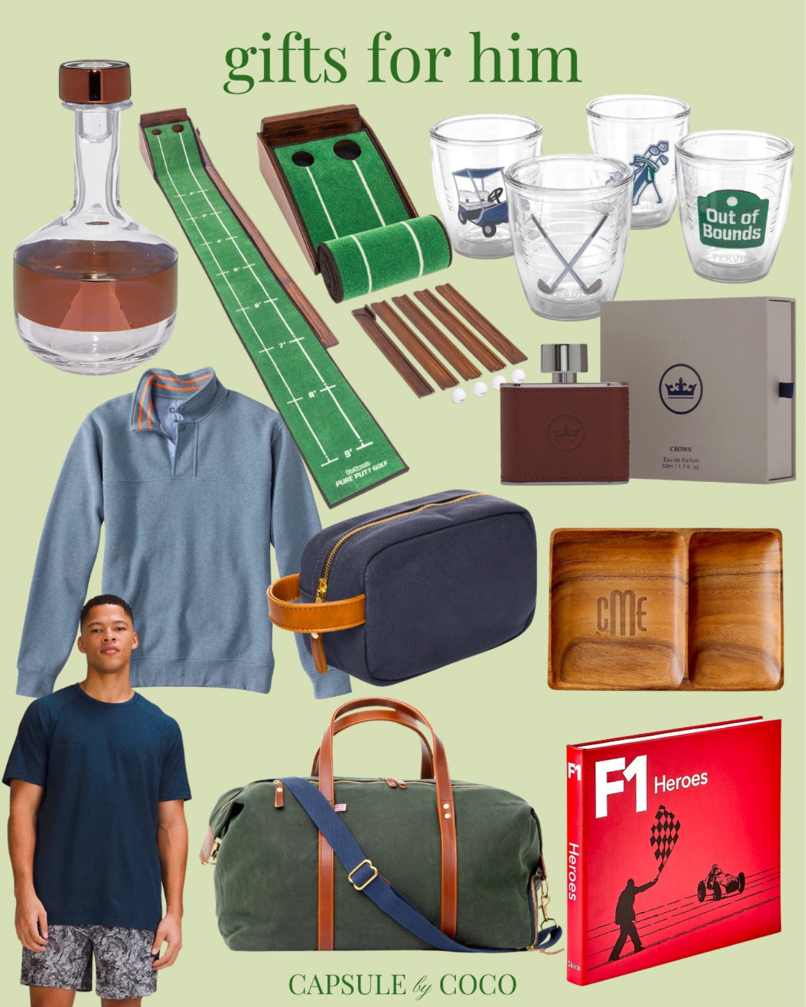 GIFTS FOR HIM 🎁

Gift for him, gift guide for him, gift for boyfriend, gifts for boyfriend, gift guide for boyfriend, gifts for guys, gift ideas for him, gifts for men, gift guide for men, gift for the guy who has everything, gift guide for dad, gift for dad, gifts for dad, gift ideas for dad, gift ideas for boyfriend, boyfriend gift ideas, gift guide, gift guides, CapsuleByCoCo

#LTKGiftGuide #LTKHoliday #LTKmens