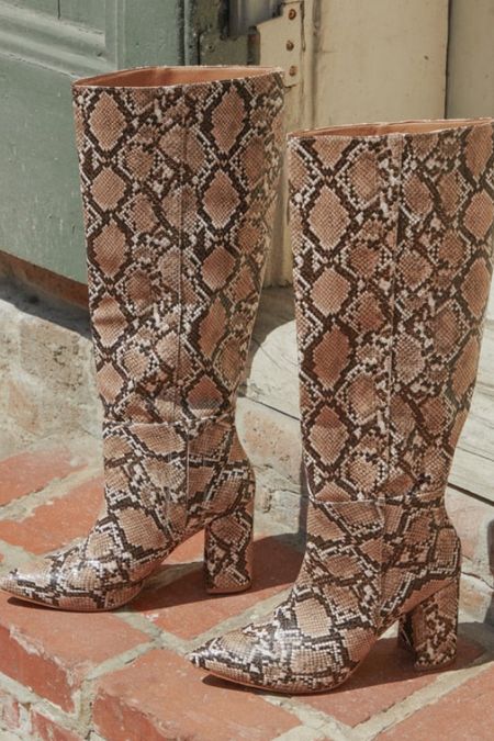 winter boots, over the knee boots, winter booties, snakeskin boots

#LTKGiftGuide #LTKfindsunder100 #LTKshoecrush
