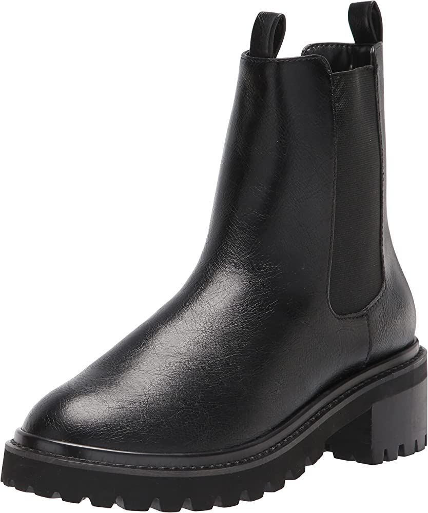 The Drop Women's Saviah Chunky Sole Pull-On Chelsea Boot | Amazon (US)