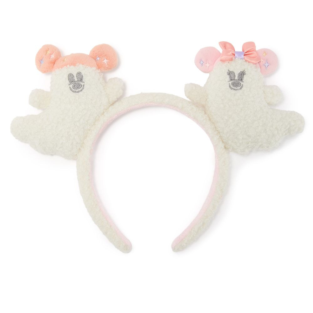 Mickey and Minnie Mouse Cutie Ghost Ear Headband for Adults | Disney Store