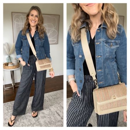 Wide leg linen pants at Walmart, under $20! In a small, 29” inseam. Some say these run big so size down if between. #traveloutfit #walmartfashion #affordablefashion 

#LTKstyletip #LTKfindsunder50 #LTKfindsunder100