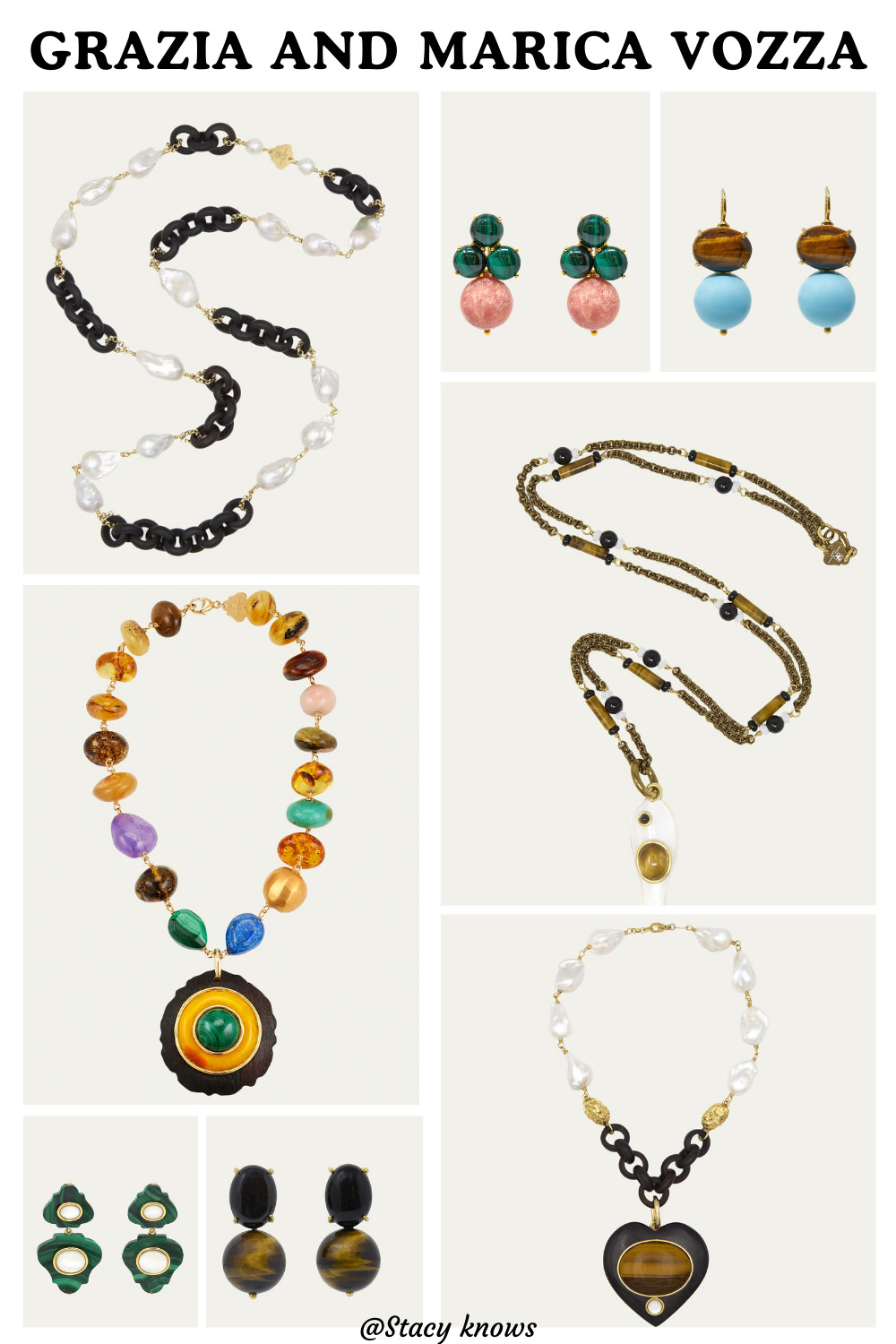 Bringing a piece of Capri to your jewelry box!  I’m completely mesmerized by these Grazia and Marica Vozza finds. Their designs perfectly blend Italian artisan craftsmanship with bold, organic elements like gold nuggets, turquoise, and ebony wood. 
Whether you're looking for a statement necklace or effortless Mediterranean-inspired earrings, these pieces are true wearable art. Shop my curated favorites on the LTK app! 
#LTKjewelry #GraziaAndMaricaVozza #CapriStyle #ItalianJewelry #HandmadeJewelry #StatementJewelry #LuxuryJewelry #ArtisanMade #JewelryLover #MediterraneanStyle #BergdorfGoodmanFinds #FineJewelry 

 #LTKselfcare #LTKPetite #LTKBeauty
