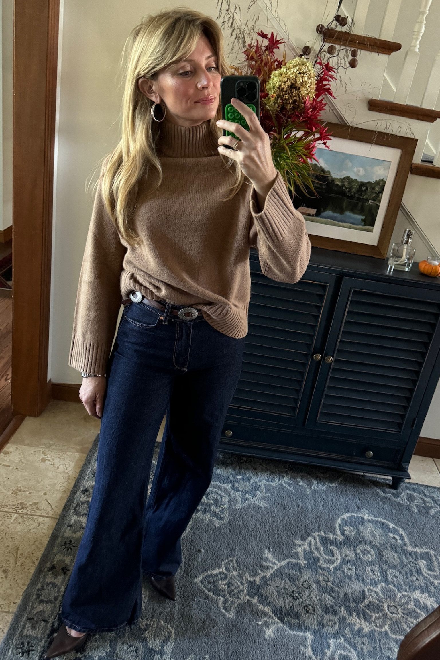 Sweater: Sezane
Jeans: not available but linked similar from Madewell
Shoes: Gucci but shared a lower priced option from DSW

#LTKSeasonal #LTKStyleTip #LTKShoeCrush