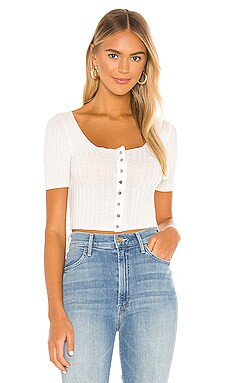 Free People Little Cutie Cardi in Ivory from Revolve.com | Revolve Clothing (Global)