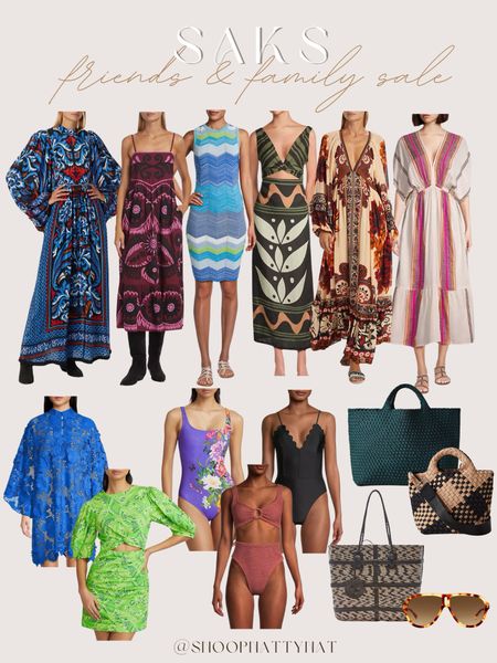 Saks friends and family sale  #SaksPartner #Saks @saks 

 - Saks sale - designer brands on sale - designer dresses on sale - Saks sale picks - spring fashion - spring outfits - Saks swimwear - preppy dresses - designer bags on sale 

#LTKSeasonal #LTKsalealert #LTKstyletip