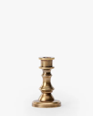 Antique Brass Mini Taper Holder Small | McGee & Co. (US)