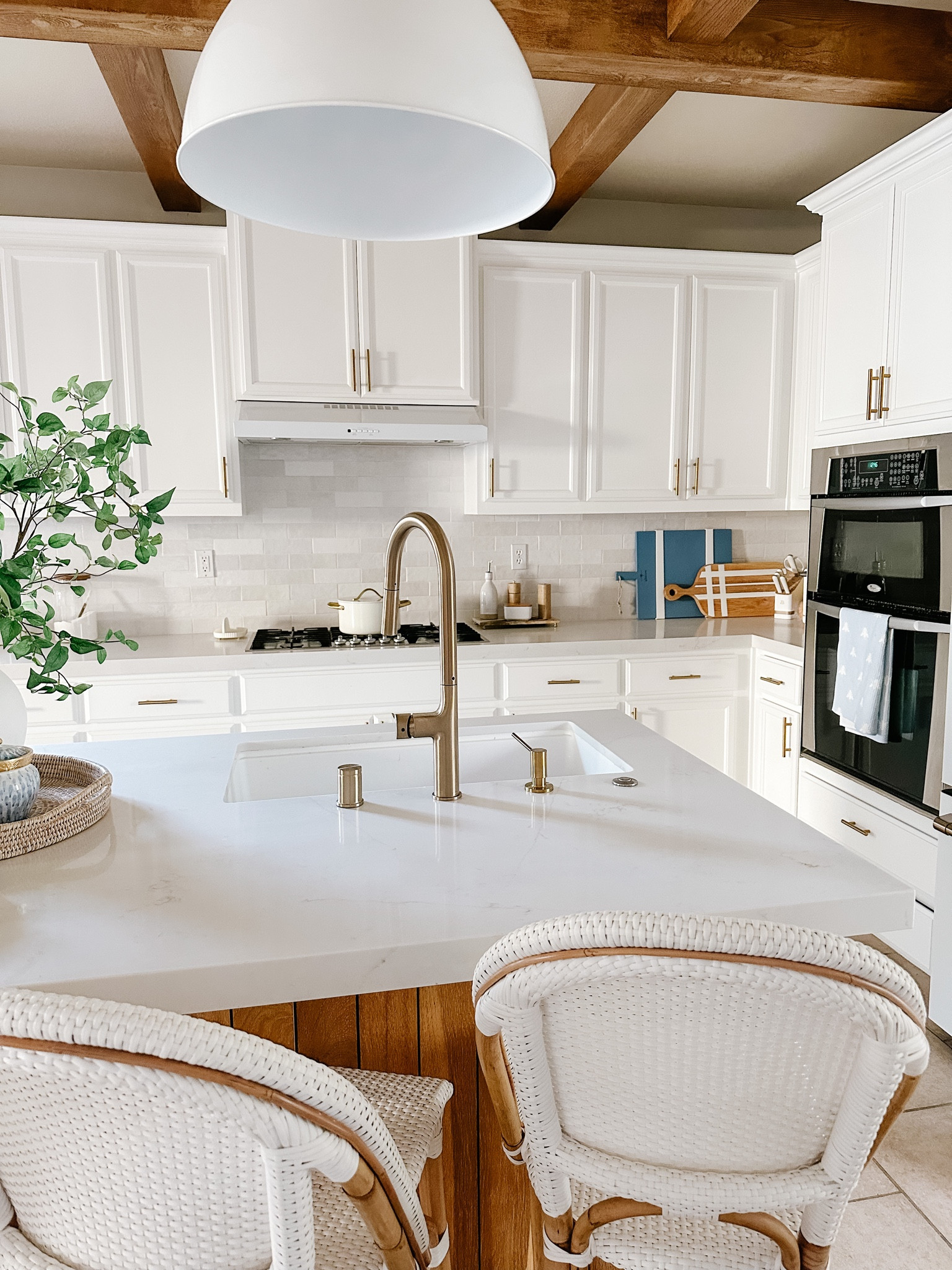 Designing our kitchen I focused on solely what I had always dreamed my kitchen would look like. I think we get mixed up a lot in what the resale value will look like when designing our homes but no matter what choice you make the new buyer will always find something they don’t like or will want to change so if you love it I always say do it someone else will figure out the logistics later if it is ever theirs. 

#LTKhome