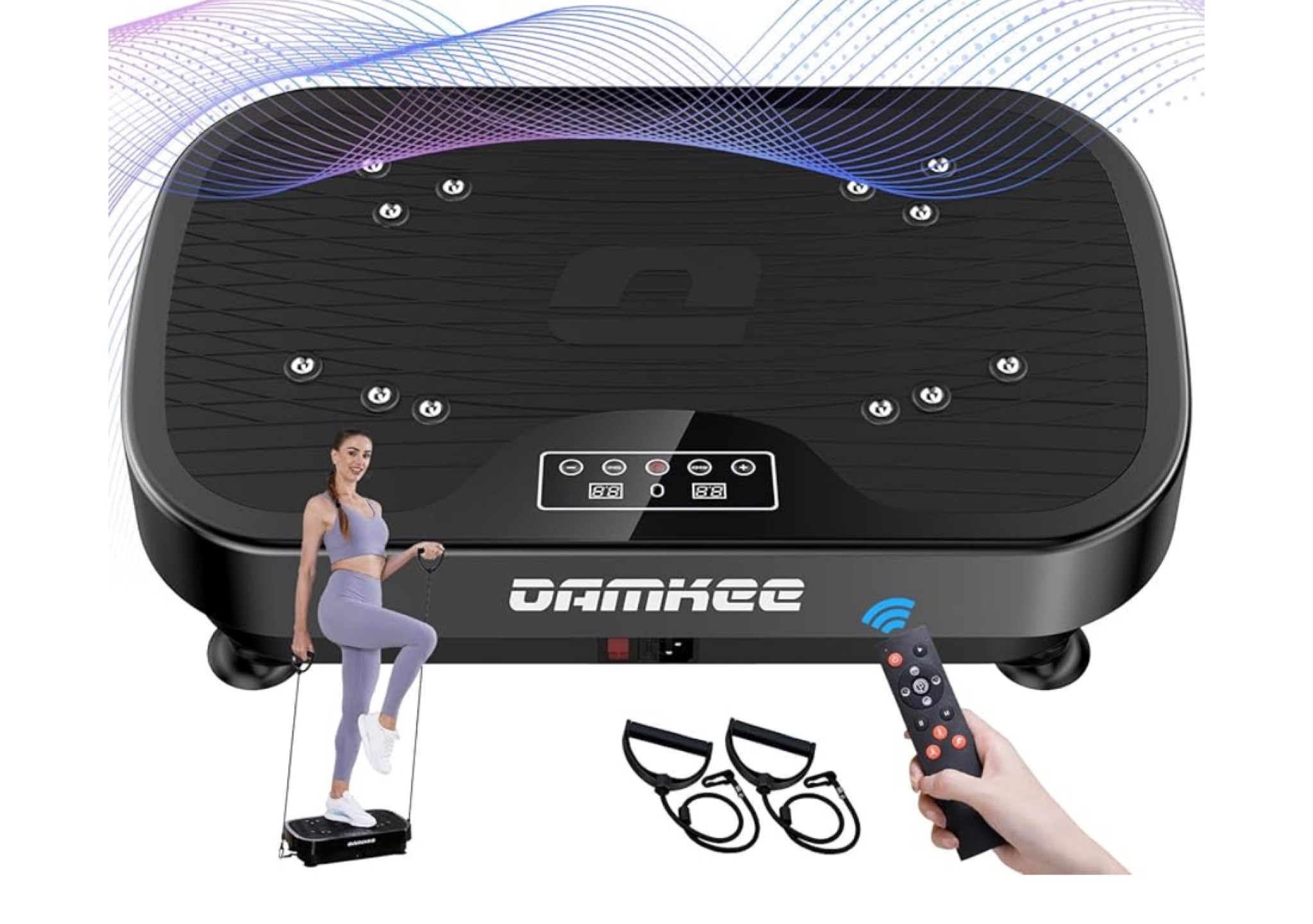 Vibration Plate Exercise Machine, Vibration Plate for Lymphatic Drainage, 9 Modes Whole Body Workout Vibrating Fitness Platform for Weight Loss & Shaping, Wellness - Home Gym Equipment

#LTKFitness #LTKFindsUnder100 #LTKActive