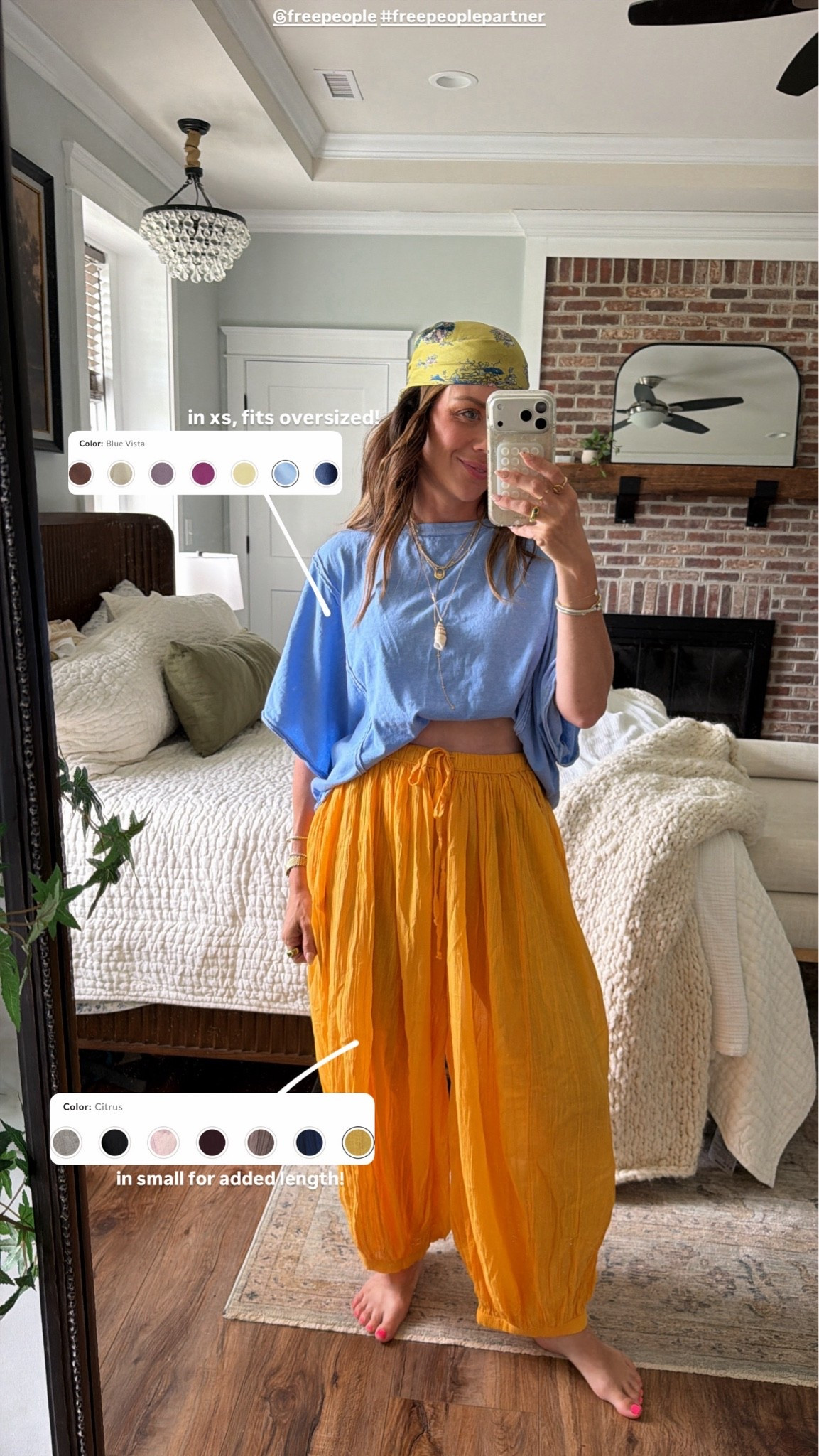 Fun colors for summer on repeat!! In xs tee S pants for length. The best go to basics from @freepeople #freepeoplepartner

#LTKootd #LTKgrwm #LTKdayinmylife