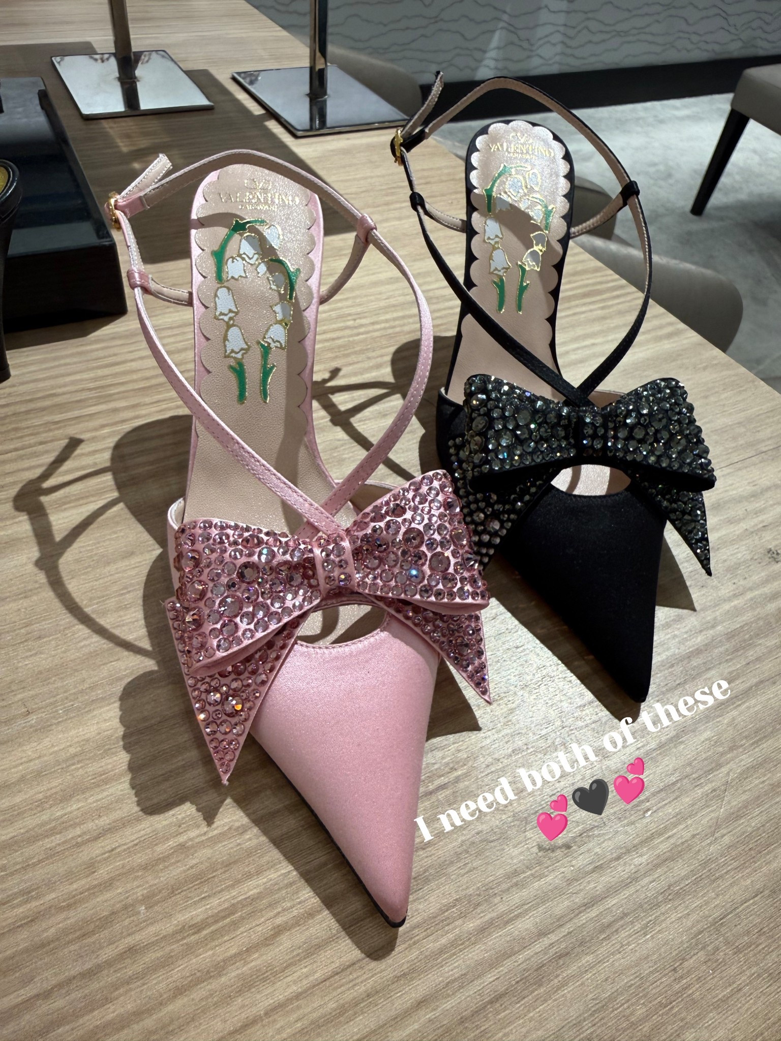 As a self proclaimed shoe-aholic, I need to have both of these in my collection! They were gorgeous on and you can’t go wrong with either color 💕🖤💕

#LTKgrwm #LTKWedding #LTKootd
