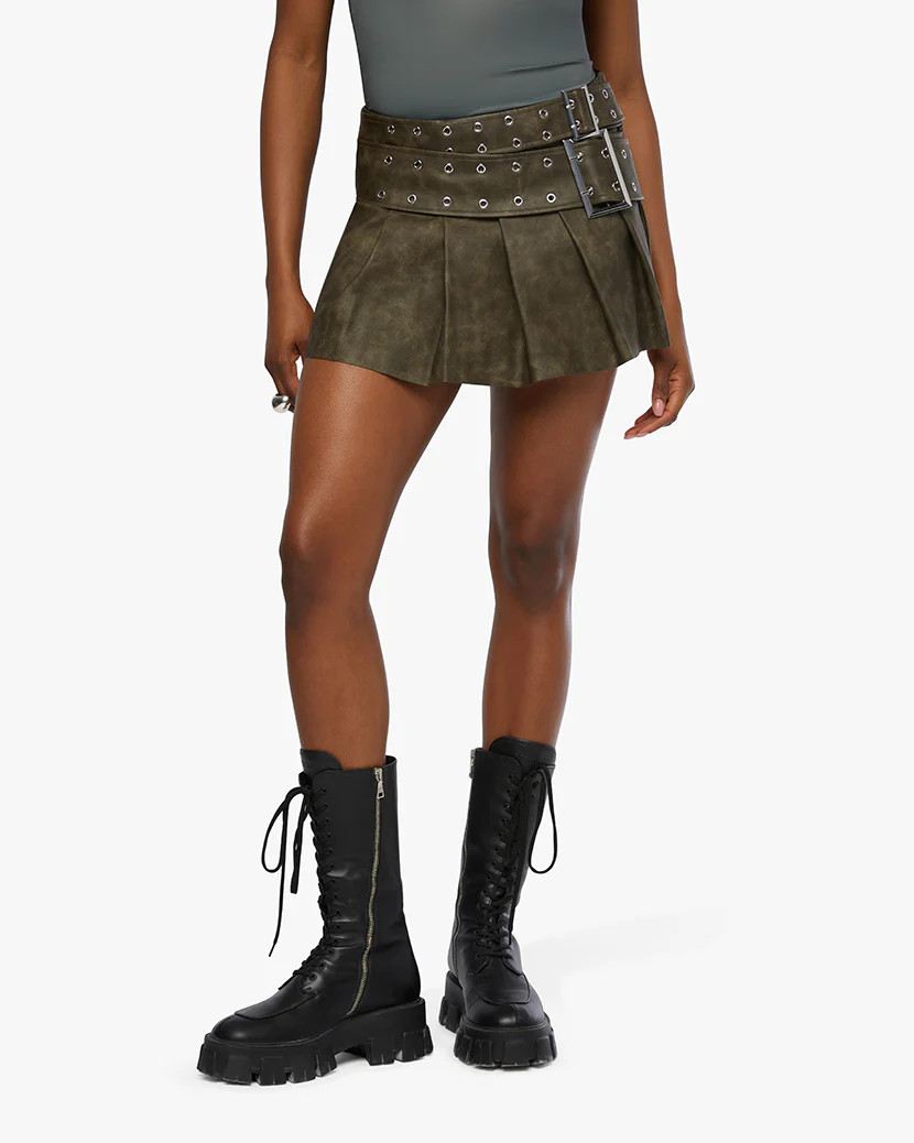 Pleated Micro Mini Skirt | We Wore What