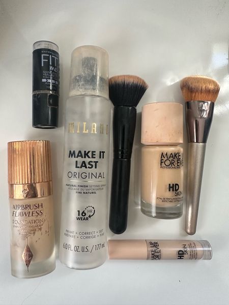 Everyday makeup favorites. All of my brushes that I use are super affordable, for foundation I like to mix the HD skin with the flawless finish 

#LTKbeauty #LTKfindsunder50 #LTKsalealert