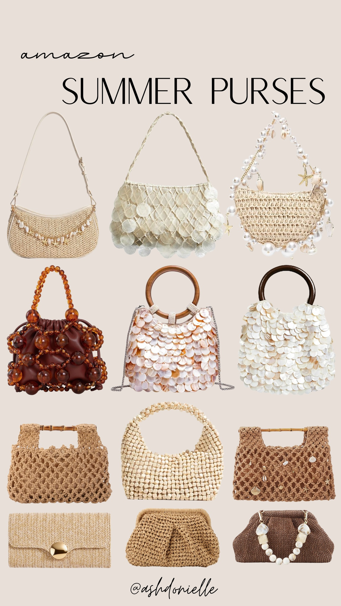 Amazon summer purses

Straw handbags
Woven tote bags
Crossbody essentials
Vacation ready purses
Mini shoulder bags
Beach day totes
Neutral everyday handbags
Lightweight carryalls
Trendy summer accessories

#LTKSeasonal #LTKSaleAlert