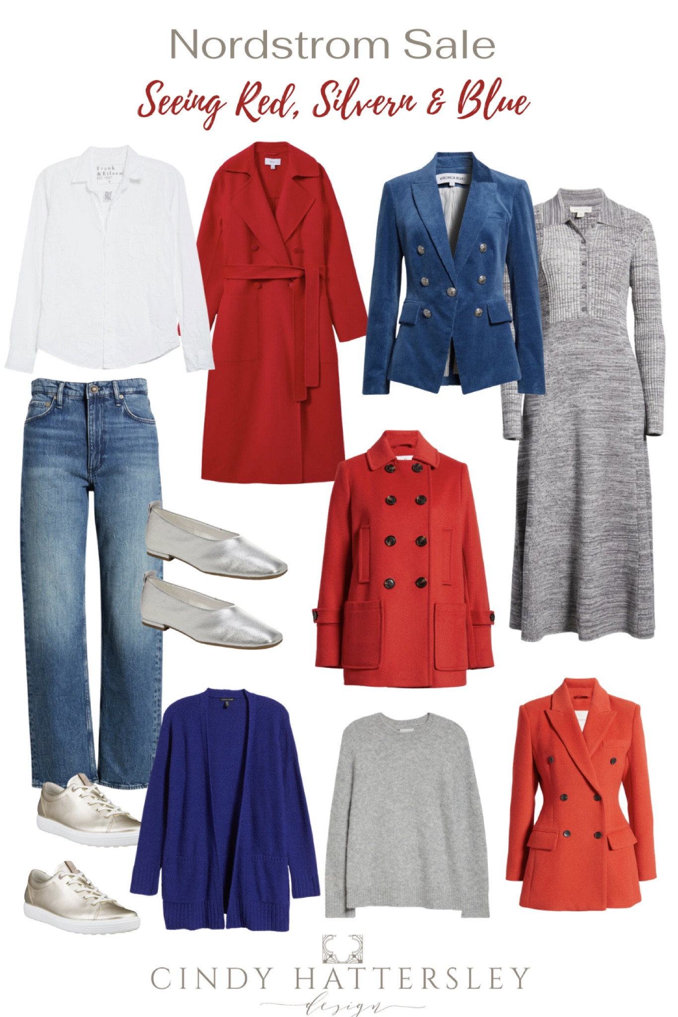 Trending Colors from the Nordstrom Anniversary Sale

#redjacket #redcoat #silvershoes #veronicabeard

#LTKStyleTip #LTKSummerSales #LTKxNSale