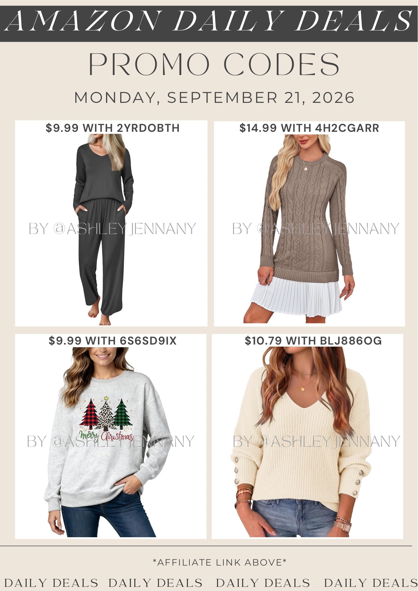 Amazon deals

#LTKSeasonal #LTKSaleAlert #LTKMidsize