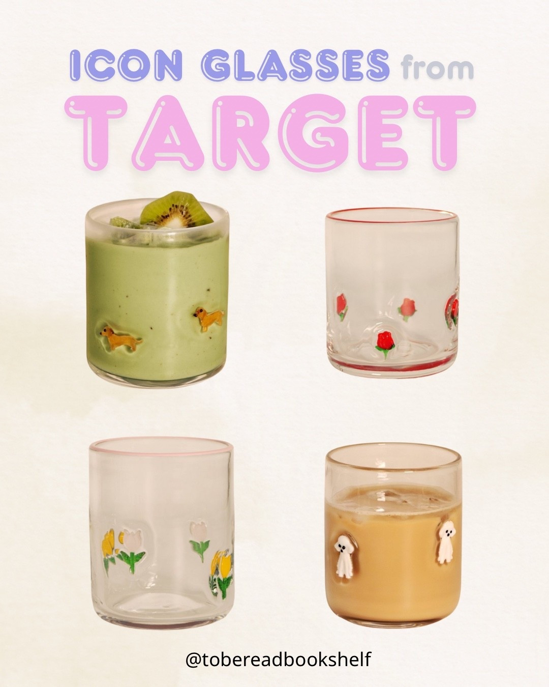 The dachshund glass is killing me. 😂 I think I might need it?? The tulip glass is so cute for spring!! 🌷

Keywords: glasses, icon glasses, tulip, rose, dachshund, dog, white dog, fluffy, puppy, cat, baseball, mom, dad, iced drink, iced coffee, target finds, kitchen, home 

#LTKmorningroutine #LTKHome #LTKselfcare