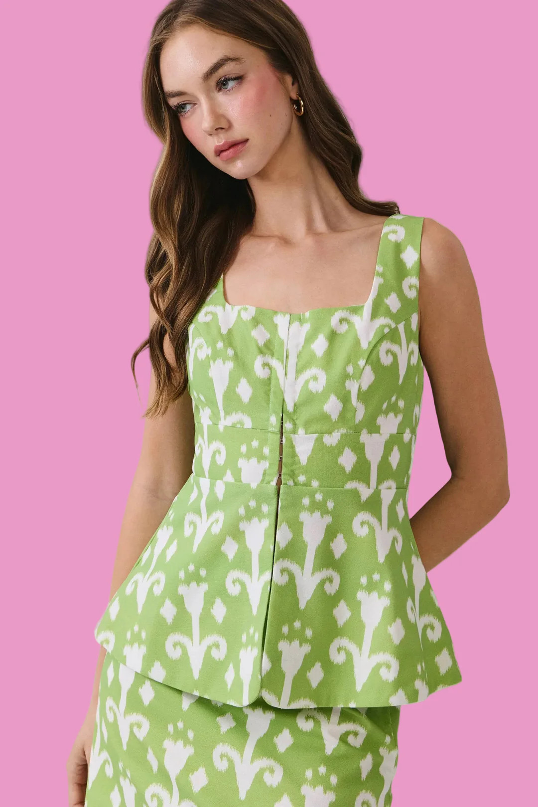 The Hadley Peplum Top | Teggy French
