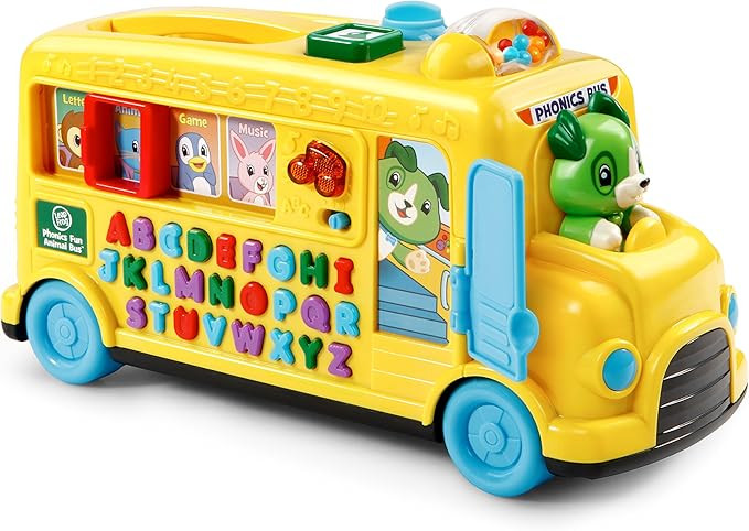 LeapFrog Phonics Fun Animal Bus , Yellow | Amazon (US)