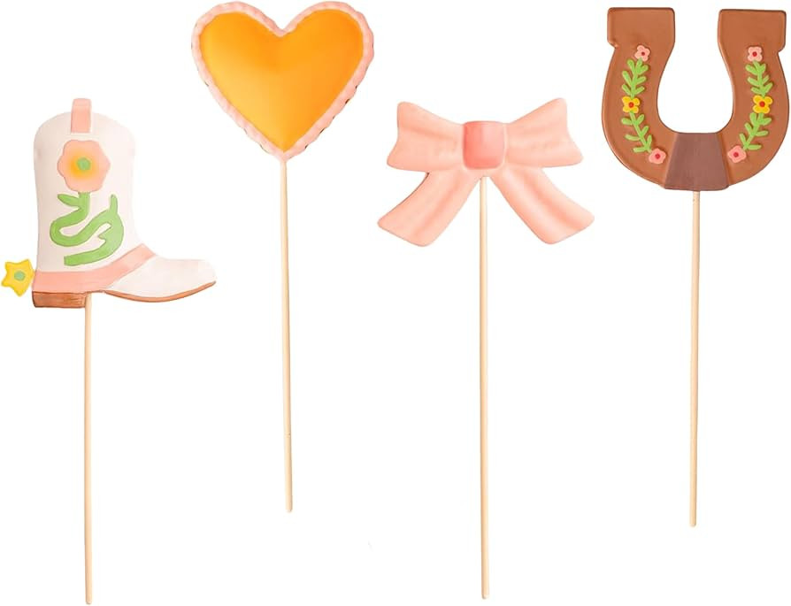 ban.do Decorative Plant Stakes for Pots, Unique Planter Decor for The Plant Lover, Western Home A... | Amazon (US)