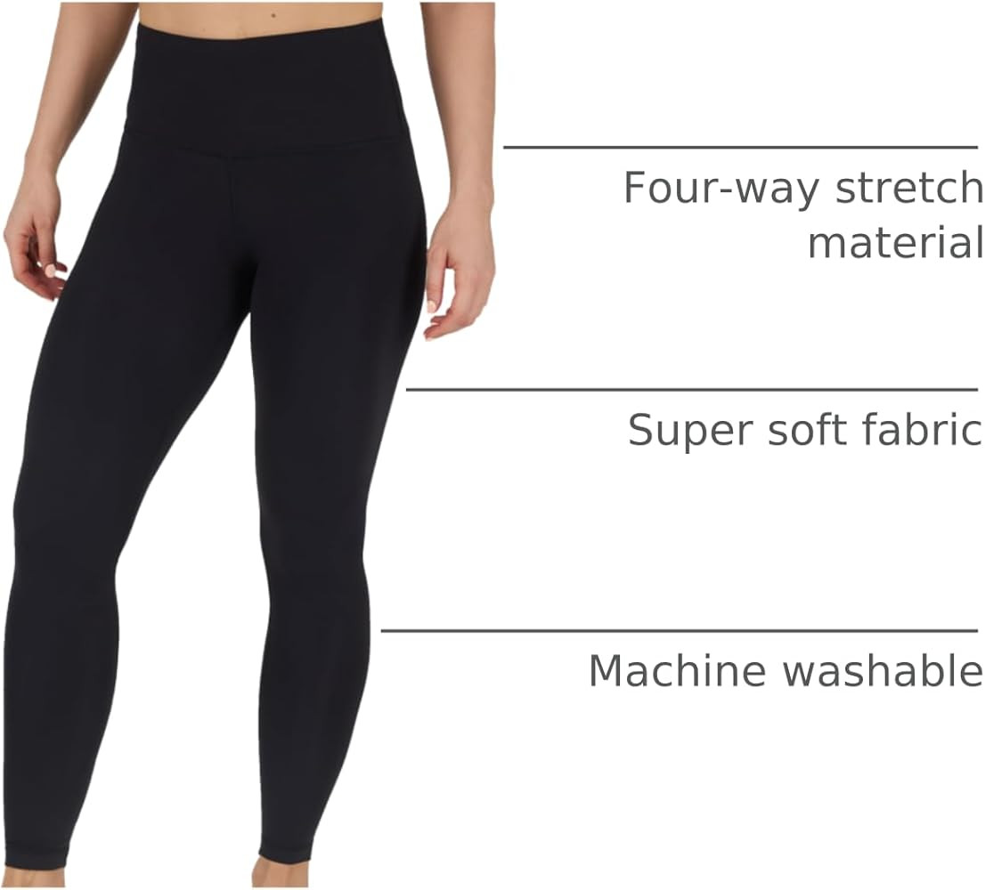 Yogalicious High Waist Ultra Soft Nude Tech Leggings for Women | Amazon (US)