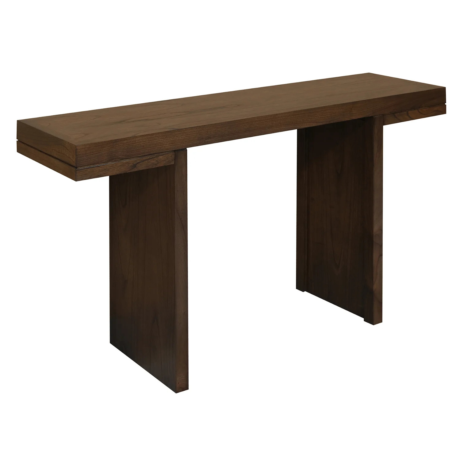 Delphine Mindi Wood Console Table | Temple & Webster AU