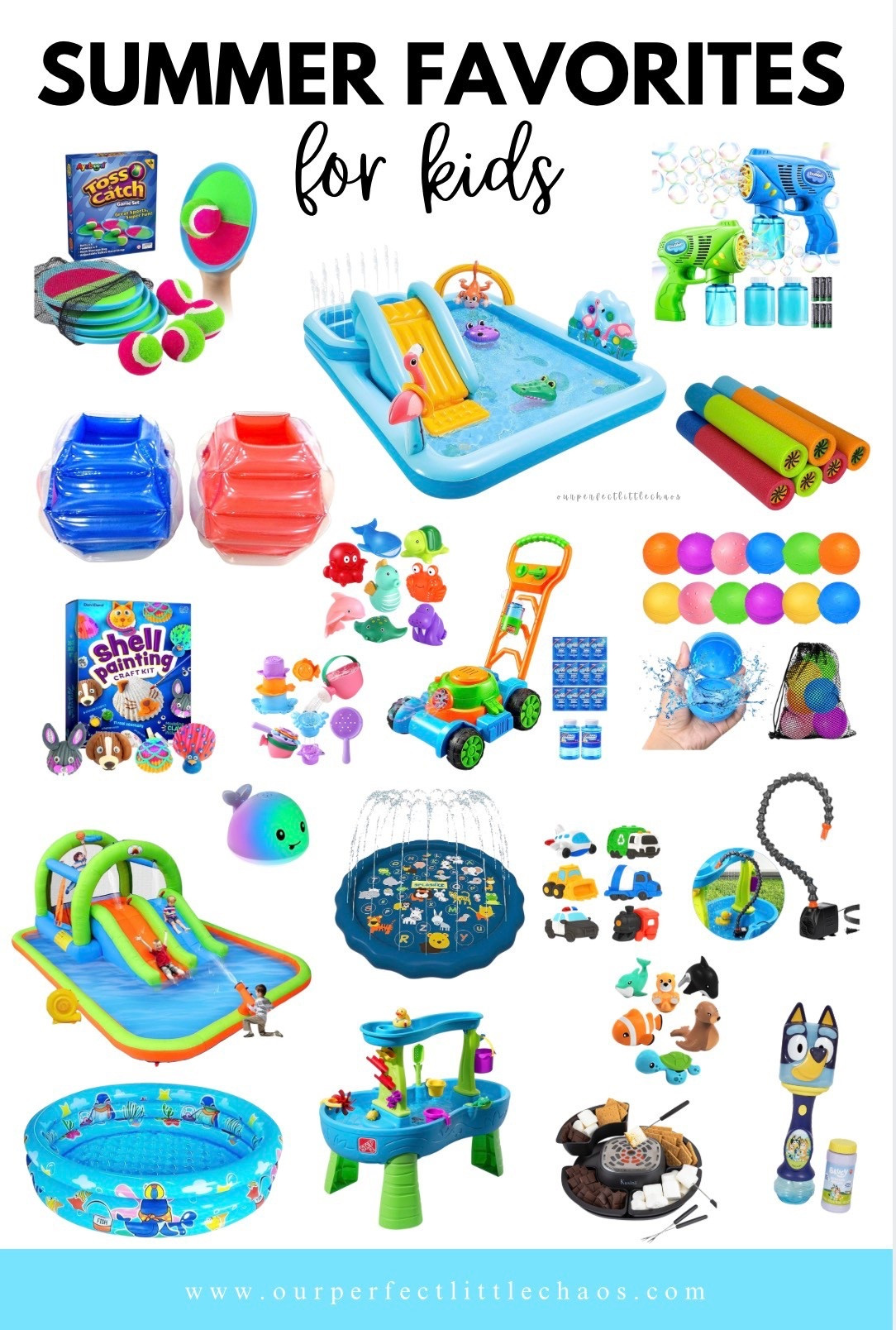 Summer activities for kids made EASY ☀️🙌 These are our go-to summer favorites for kids that keep my little ones entertained for hours without screens!

If you’re looking for fun summer activities for kids, outdoor toys for kids, and easy ways to keep kids busy this summer, this roundup is FULL of mom-approved ideas 💛

From outside water play toys and backyard activities for kids to screen-free summer  ideas, these are perfect for toddlers, preschoolers, and elementary-age kids. Whether you’re planning summer play ideas at home, need boredom busters for kids, or just want simple family summer activities, these are must-haves!

Perfect for:
• backyard summer fun
• outdoor play for kids
• stay-at-home mom activity ideas
• summer break survival for moms
• easy kids activities at home

These are the best summer toys for kids that make everyday feel like a fun memory ✨

#summerforkids #kidsactivities #summeractivitiesforkids #outdoorplay #momlifehacks #sahmideas #screenfreekids #toddleractivities #preschoolactivities #momfinds #amazonfindsforkids #backyardfun #familyfunideas #summerfunideas

#LTKmomlife #LTKSwim #LTKKids