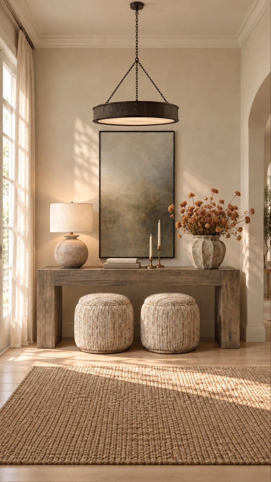 Warm wood, soft textures, and simple neutral accents for an inviting entryway 🤍 Everything is from Wayfair.#EntrywayStyling #NeutralDecor #OrganicModern #WayfairFinds

#LTKHome #LTKSaleAlert #LTKSeasonal