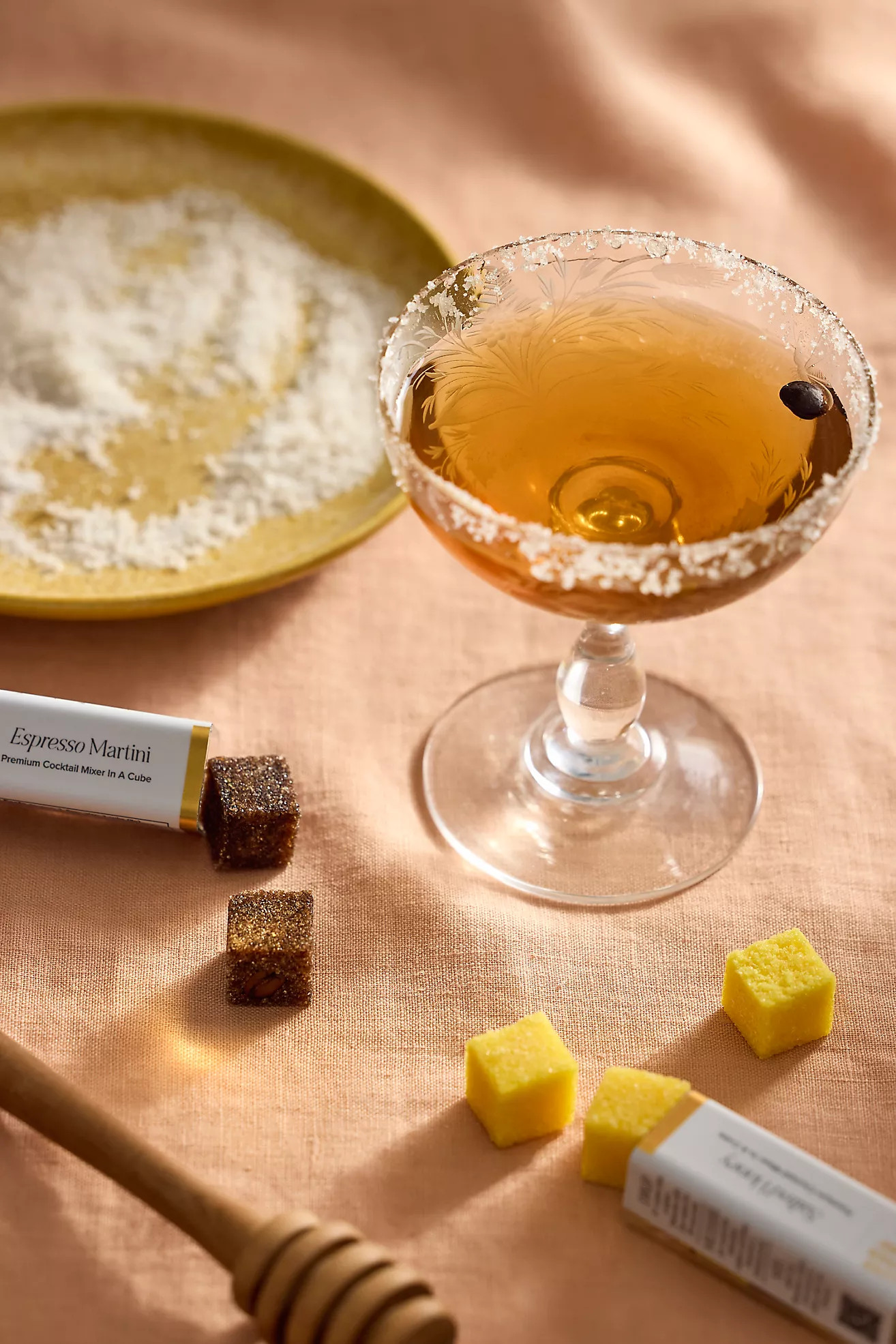 Salted Honey Espresso Martini Cocktail Sugar Cubes | Terrain