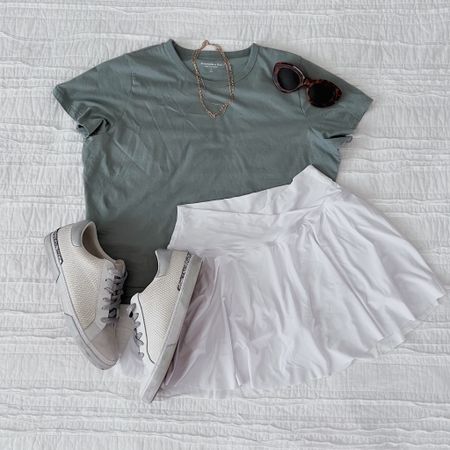 Casual outfit

Tennis skirt 
Neutrals
Spring outfit
Summer outfit
Pickleball 

#LTKfindsunder50 #LTKstyletip #LTKSeasonal