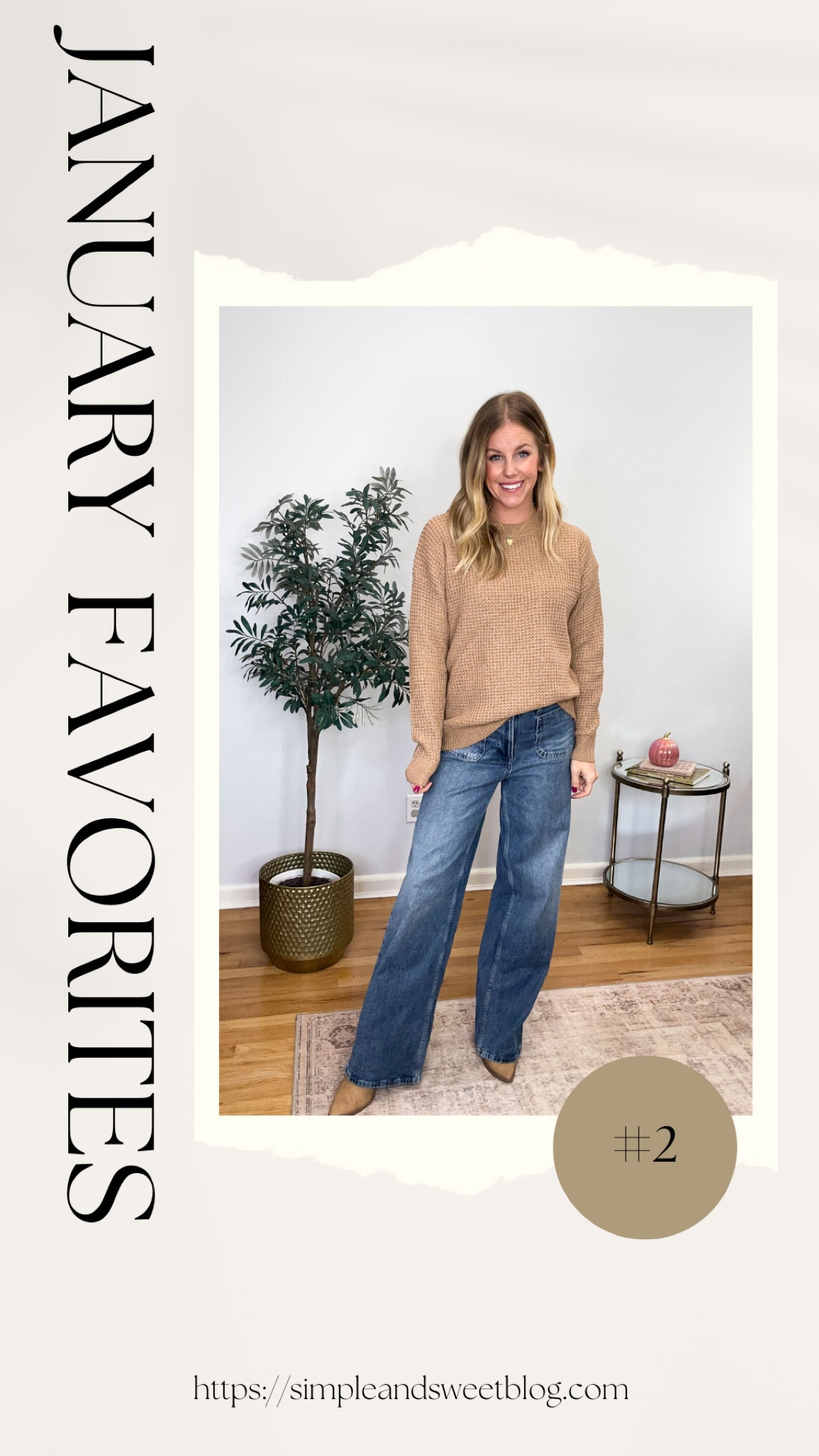 January favorite: #2
This $14 waffle knit sweater- size medium  

#LTKFindsUnder100 #LTKMostLoved #LTKFindsUnder50