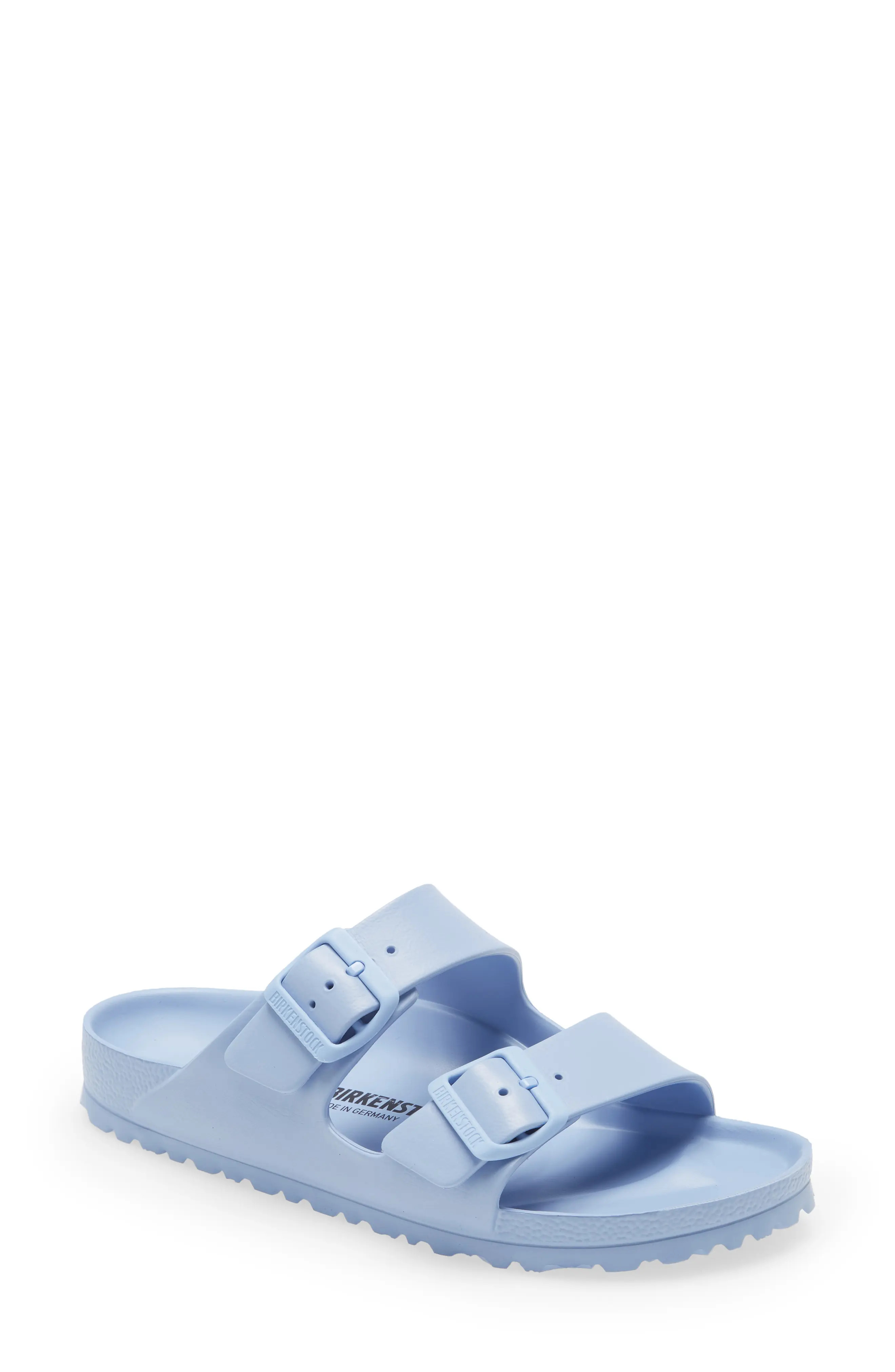 Birkenstock Essentials Arizona Waterproof Slide Sandal in Dusty Blue at Nordstrom, Size 7-7.5Us | Nordstrom