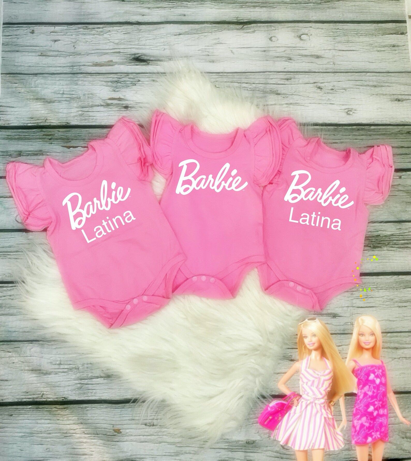 Barbie Bodysuitbarbie Baby and Toddler Outfitbarbie | Etsy | Etsy (US)