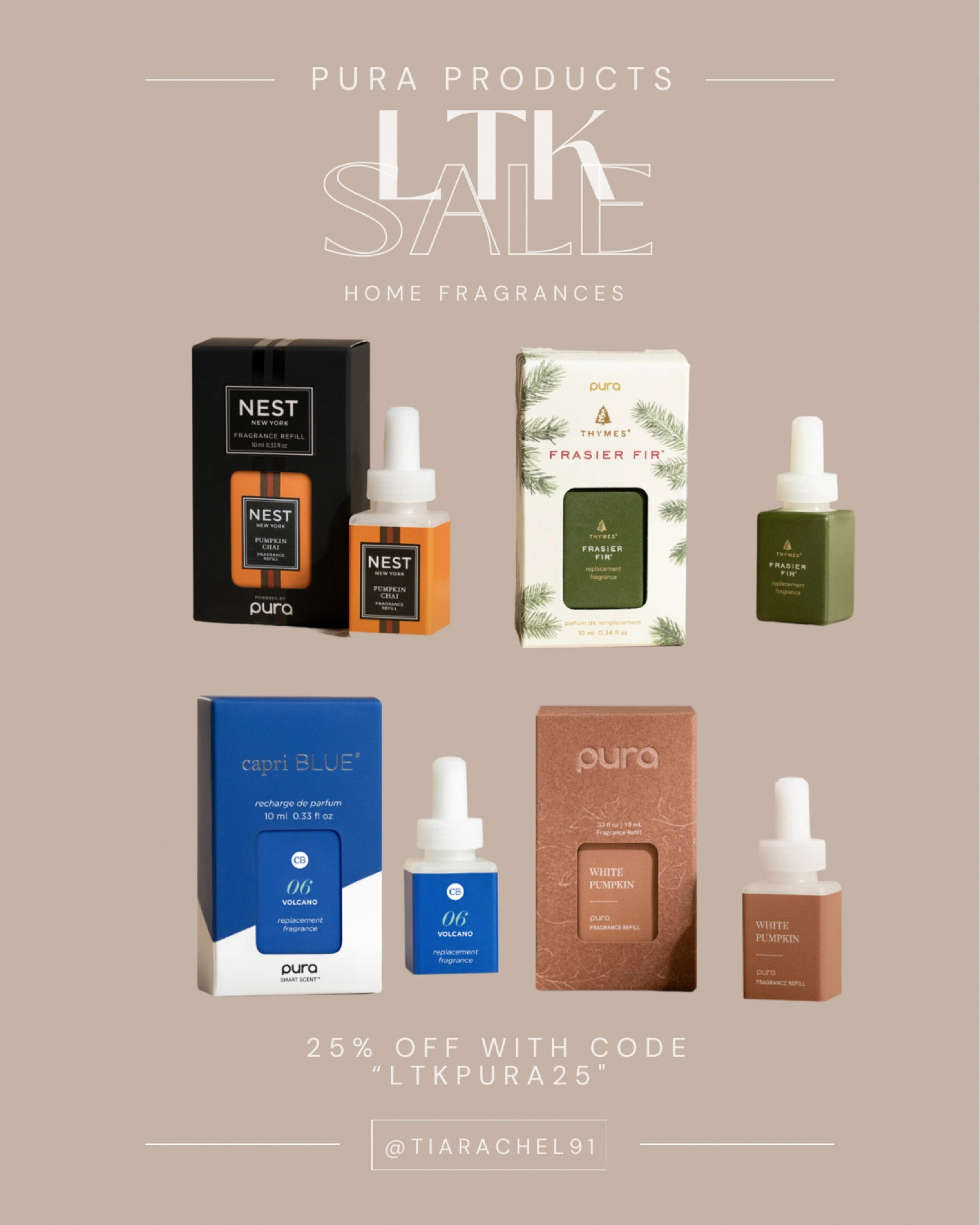 Stock up on your Pura home fragrances while they are 25% off! These make great gifts too 

#LTKGiftGuide #LTKSale #LTKhome
